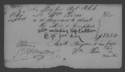 Thumbnail for Accounts and Receipts > 1860-1864