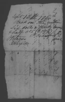 Thumbnail for Accounts and Receipts > 1860-1864