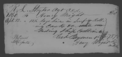 Thumbnail for Accounts and Receipts > 1860-1864