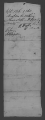 Thumbnail for Accounts and Receipts > 1860-1864