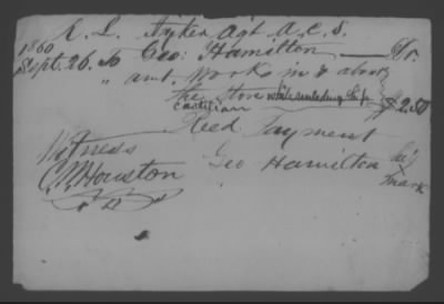 Thumbnail for Accounts and Receipts > 1860-1864