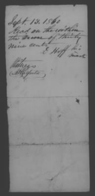 Thumbnail for Accounts and Receipts > 1860-1864