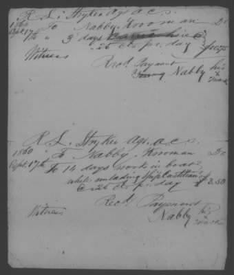 Thumbnail for Accounts and Receipts > 1860-1864