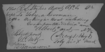 Thumbnail for Accounts and Receipts > 1860-1864