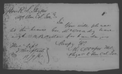 Thumbnail for Accounts and Receipts > 1860-1864