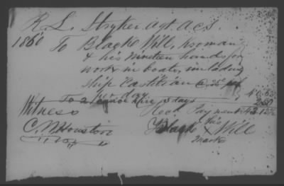 Thumbnail for Accounts and Receipts > 1860-1864