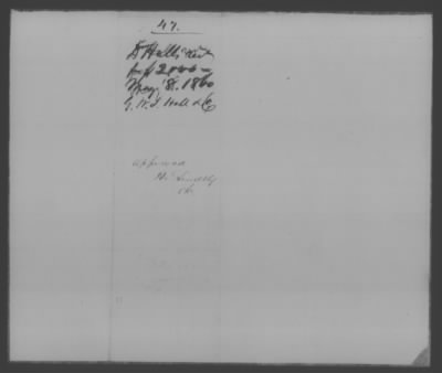 Thumbnail for Accounts and Receipts > 1860-1864