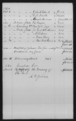 Thumbnail for Accounts and Receipts > 1860-1864