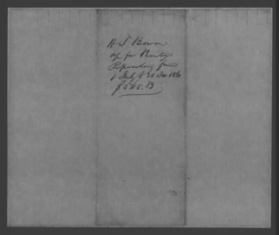 Thumbnail for Accounts and Receipts > 1860-1864