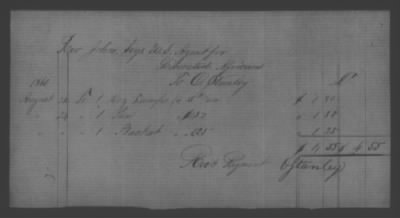 Thumbnail for Accounts and Receipts > 1860-1864