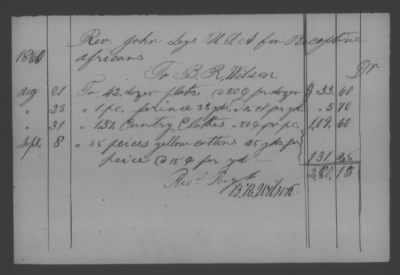 Thumbnail for Accounts and Receipts > 1860-1864