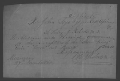 Thumbnail for Accounts and Receipts > 1860-1864