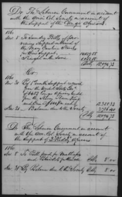 Thumbnail for Accounts and Receipts > 1860-1864