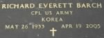 Thumbnail for Barch, Richard Everett 'Dick', Military Grave Marker.jpg