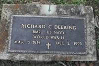 Thumbnail for Deering, Richard C, Military Grave Marker.jpg