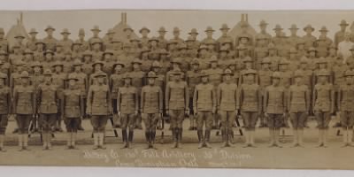 Thumbnail for 35th Division, 130th Field Artillery, Battery E