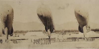 Thumbnail for 6 Military Blimps with Crews