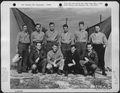 General > Lt. Hargis And Crew Of The 322Nd Bomb Sq., 91St Bomb Group, 8Th Air Force, England.