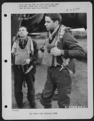 Thumbnail for General > Colonel William T. Seawell Of The 401St Bomb Group Was Presented The Distinguished Flying Cross After The Mission Over Oschersliben, Germany.  England, 2 May 1944.