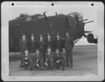 Thumbnail for Lt. Mcneill And Crew Of The 490Th Bomb Group Pose Beside Their Consolidated B-24 At An 8Th Air Force Base In England.  24 March 1944. - Page 1