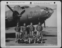 Thumbnail for A Crew Of The 379Th Bomb Group Poses Beside A Boeing B-17 "Flying Fortress" 'Judy B' At An 8Th Air Force Base In England, 16 July 1943. - Page 157