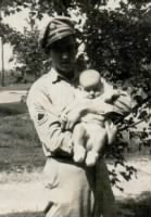 Thumbnail for TSgt Oscar Robbins, Jr., with daughter Sharian Sue (Sherry).jpg