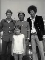 Jimi Hendrix With Father Al Hendrix, Brother Leon & Step-Sister Janie, ...jpg