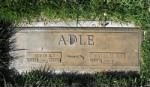 Thumbnail for Elvin & Valerie Poole Adle-Tombstone.jpg