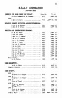 AUS, WWII, Military Phone Directory, 1942 record example