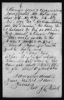 Thumbnail for Domestic Letters > Vol 298, Mar 1899-May 1903 AND Vol 299, May 1902-Jun 1906, Index and Nos. 1-150