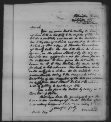 Thumbnail for Domestic Letters > William McLain and others, 13 Aug 1841-24 Jul 1843