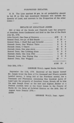 Thumbnail for Volume XII > Forfeited Estates. Inventories and Sales.