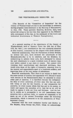 Thumbnail for Volume II > Muster Rolls Relating to the Associators and Militia of the County of Westmoreland.