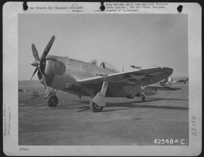 Republic > General Kepner'S Republic P-47 Thunderbolt 'Kokoma' At An Airbase In England, 25 March 1945.  2Nd Bomb Division, 8Th Air Force.