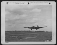 Thumbnail for A Boeing B-17 "Flying Fortress" Of The 91St Bomb Group Takes Off From Bassingbourne, England Enroute To Antwerp, Belgium On Another Smashing Raid Over Nazi Installations. 4 May 1943. - Page 3