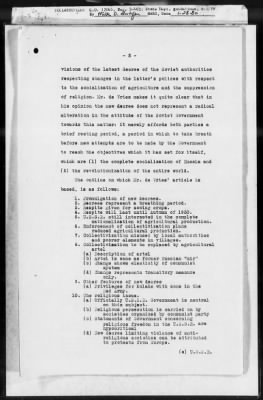 Thumbnail for Economic Matters: Five-Year Plans, Living Conditions, Internal And International Socialist Labor Affairs, Insurance > 861.50/900-861.50 Five-Year Plan/145