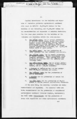 Thumbnail for Economic Matters: Five-Year Plans, Living Conditions, Internal And International Socialist Labor Affairs, Insurance > 861.50/900-861.50 Five-Year Plan/145