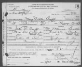 US, Texas Birth Certificates, 1903-1910, 1926-1929 record example