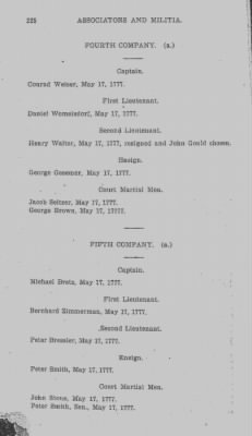 Volume V > Muster Rolls and Papers Relating to the Associators and Militia of the County of Berks.