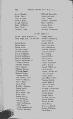 Volume V > Muster Rolls Relating to the Associators and Militia of the County of Chester.