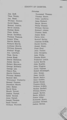 Volume V > Muster Rolls Relating to the Associators and Militia of the County of Chester.