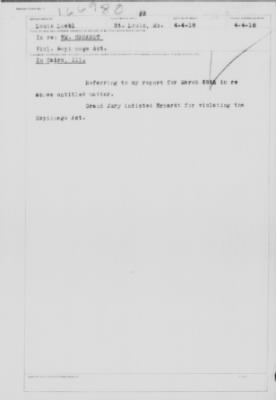 Old German Files, 1909-21 > Wm. Erhardt (#166980)
