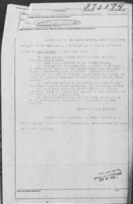 Old German Files, 1909-21 > Arthur Joseph Bloomendal (#370574)