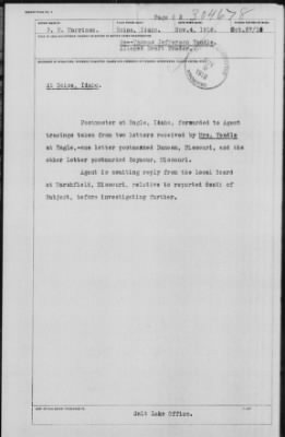 Old German Files, 1909-21 > Thomas Jefferson Yendle (#304678)