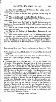 Volume I > Pennsylvania Archives 1732