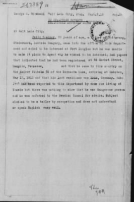 Old German Files, 1909-21 > Felix Boehner (#267389)