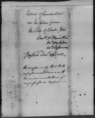 Thumbnail for State Papers 1777-88 > New Hampshire - Rhode Island (Vol 1)