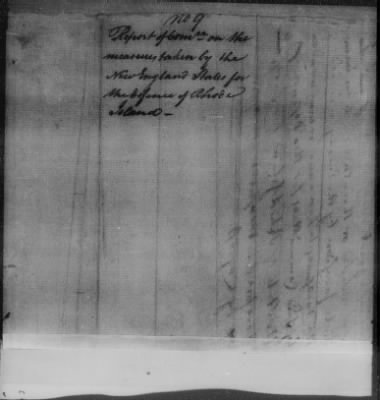 Thumbnail for State Papers 1777-88 > New Hampshire - Rhode Island (Vol 1)