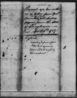 Thumbnail for State Papers 1777-88 > New Hampshire - Rhode Island (Vol 1)