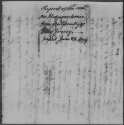 Thumbnail for State Papers 1777-88 > New Hampshire - Rhode Island (Vol 1)